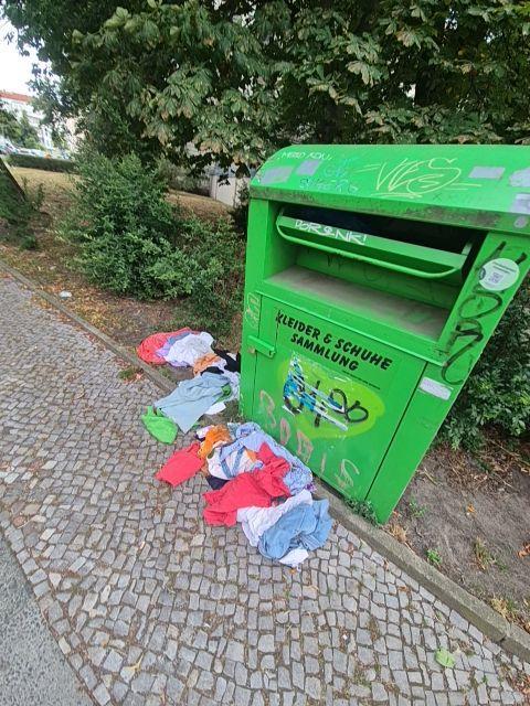 Foto zur Meldung: Abfall - Müllablagerung