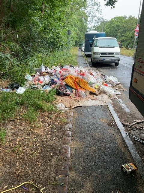Foto zur Meldung: Abfall - Müllablagerung