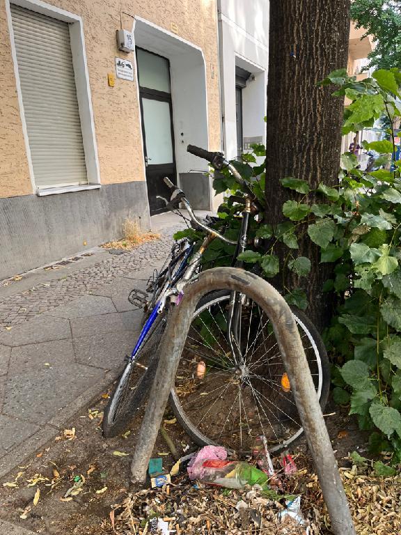 Foto zur Meldung: Abfall - Schrottfahrräder pr