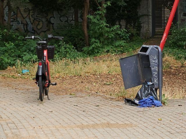 Foto zur Meldung: Abfall - Müllablagerung