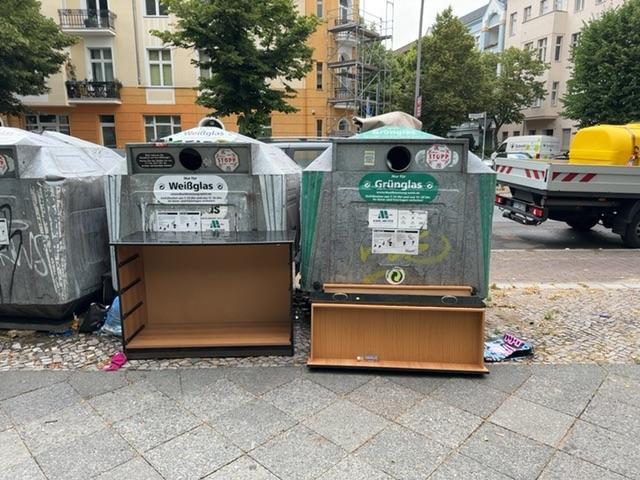 Foto zur Meldung: Sperrmüll abgelagert