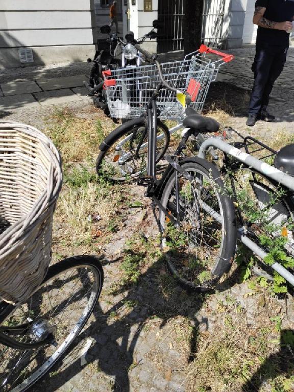 Foto zur Meldung: Abfall - Schrottfahrräder liste