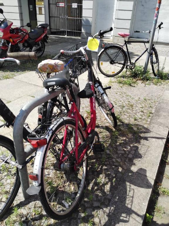 Foto zur Meldung: Abfall - Schrottfahrräder liste