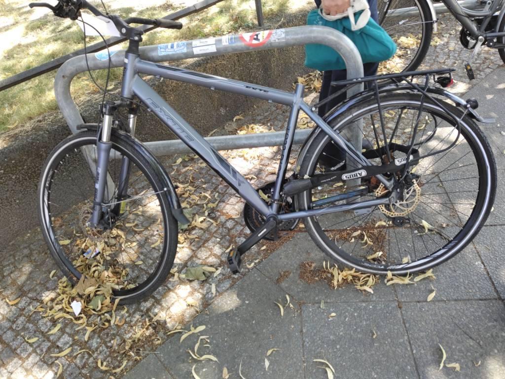 Foto zur Meldung: Abfall - Schrottfahrräder