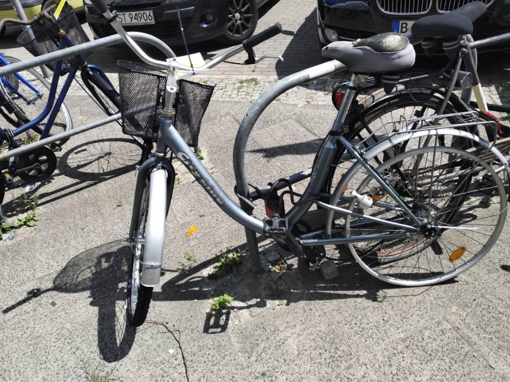 Foto zur Meldung: Abfall - Schrottfahrräder liste