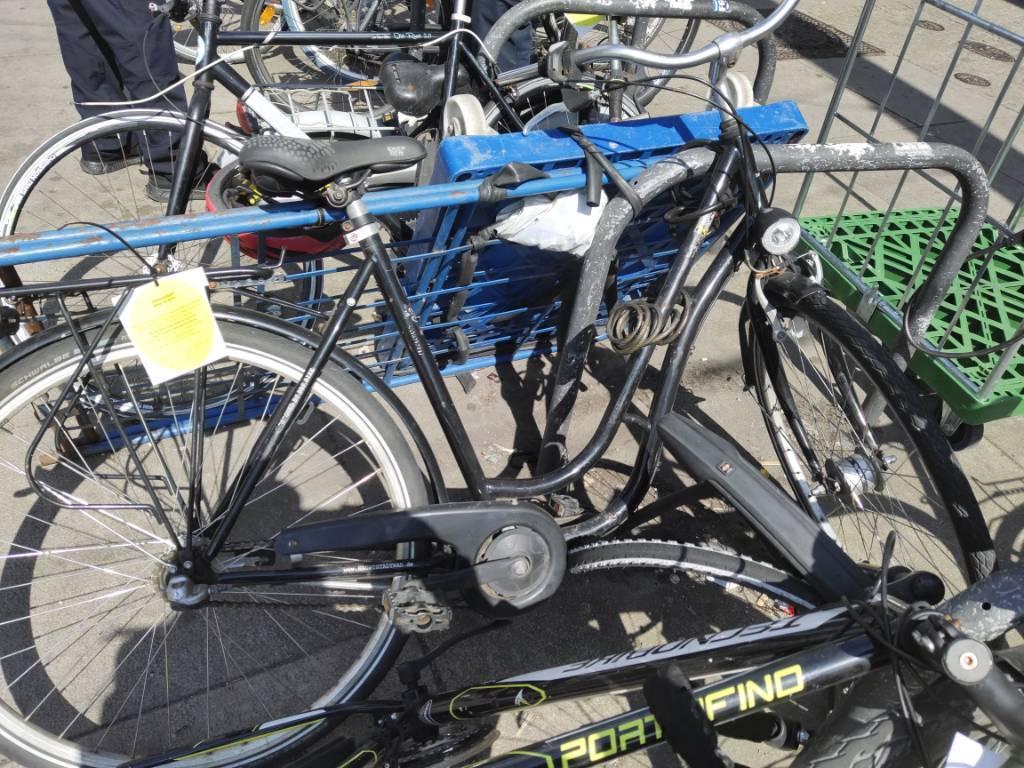 Foto zur Meldung: Abfall - Schrottfahrräder liste