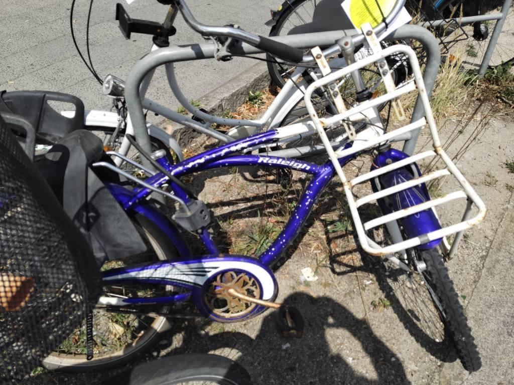 Foto zur Meldung: Abfall - Schrottfahrräder liste