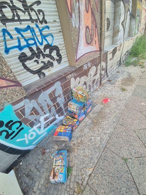 Foto zur Meldung: Abfall - Unrat (Werbezettel)
