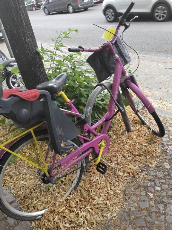 Foto zur Meldung: Abfall - Schrottfahrräder liste