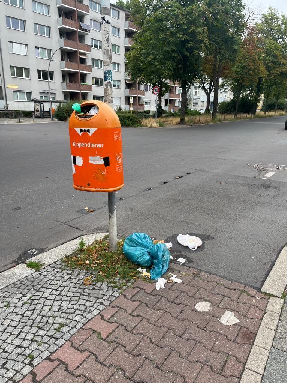 Foto zur Meldung: Abfall - Papierkörbe