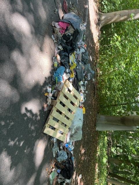 Foto zur Meldung: Abfall - Müllablagerung