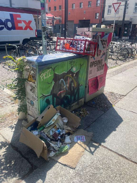 Foto zur Meldung: Abfall - Müllablagerung