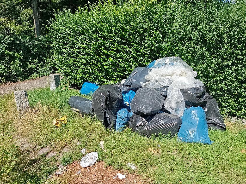 Foto zur Meldung: Abfall - Müllablagerung