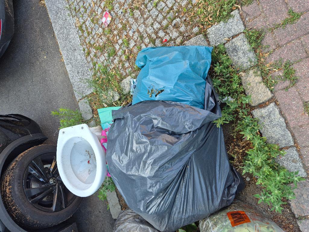 Foto zur Meldung: Abfall - Müllablagerung