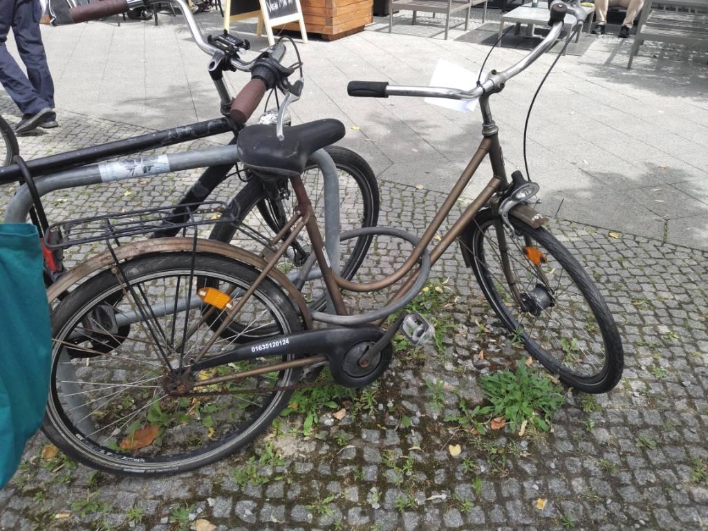 Foto zur Meldung: Abfall - Schrottfahrräder liste