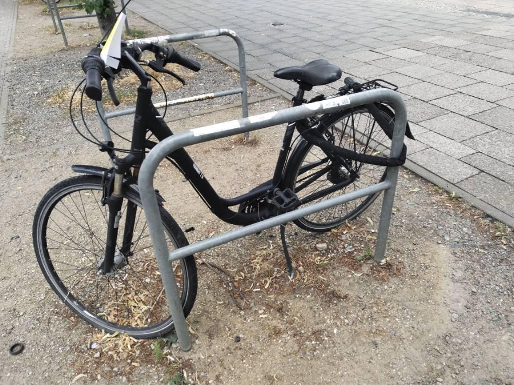 Foto zur Meldung: Abfall - Schrottfahrräder liste