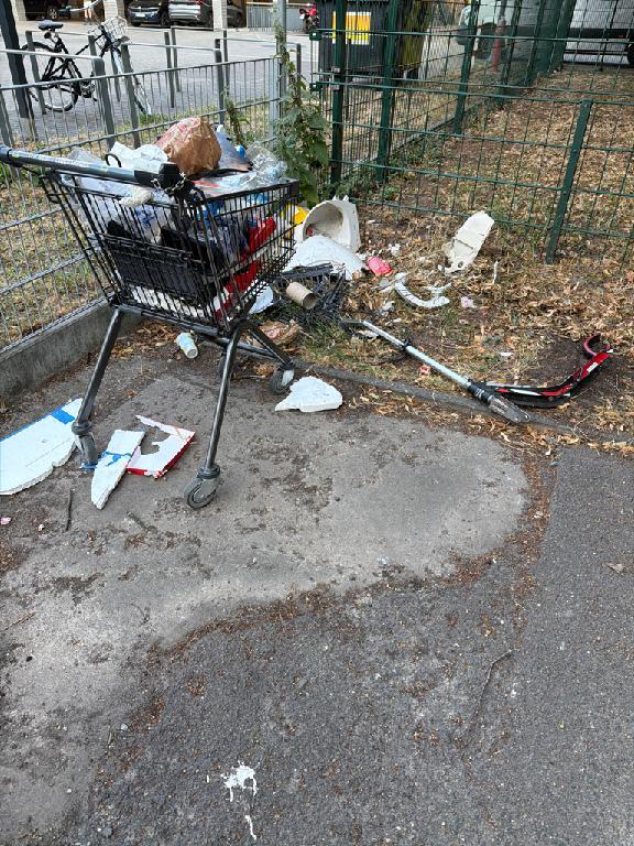 Foto zur Meldung: Abfall - Privatfläche