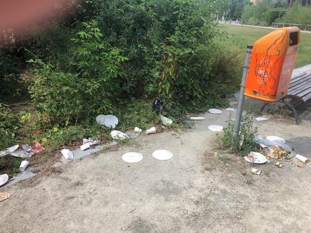 Foto zur Meldung: Abfall - Müllablagerung