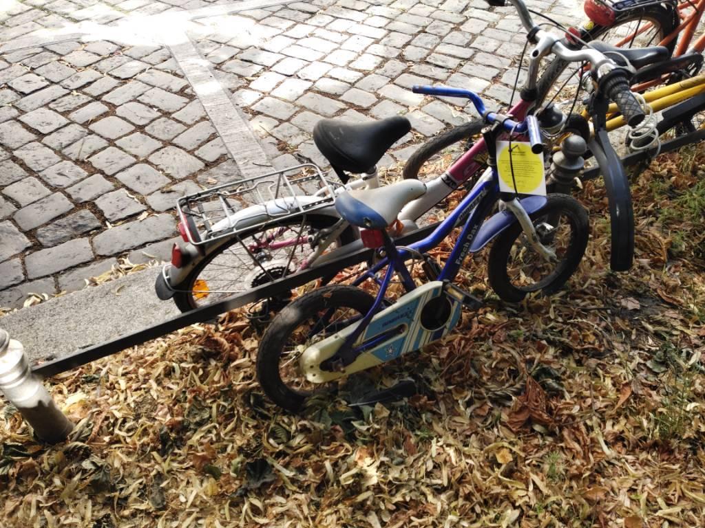 Foto zur Meldung: Abfall - Schrottfahrräder liste