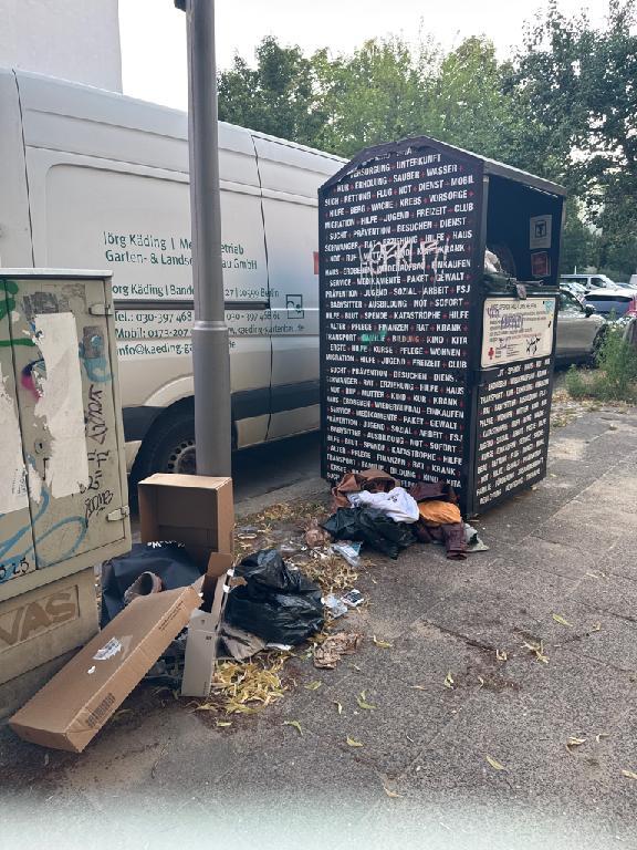Foto zur Meldung: Abfall - Müllablagerung