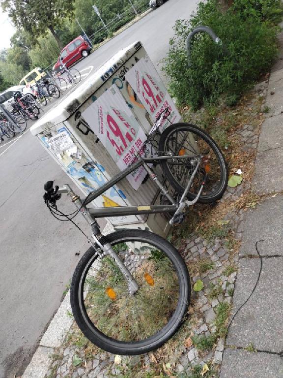 Foto zur Meldung: Abfall - Schrottfahrräder liste