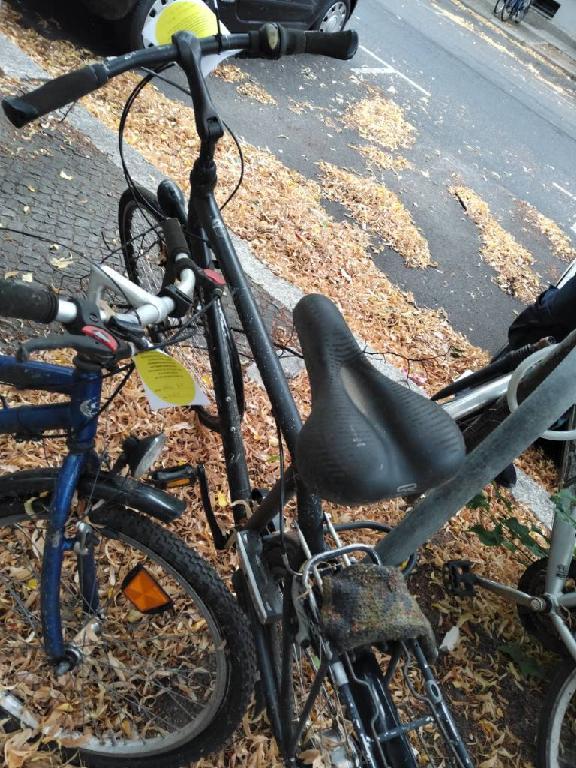 Foto zur Meldung: Abfall - Schrottfahrräder liste