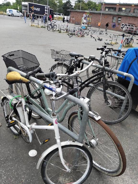 Foto zur Meldung: Abfall - Schrottfahrräder liste
