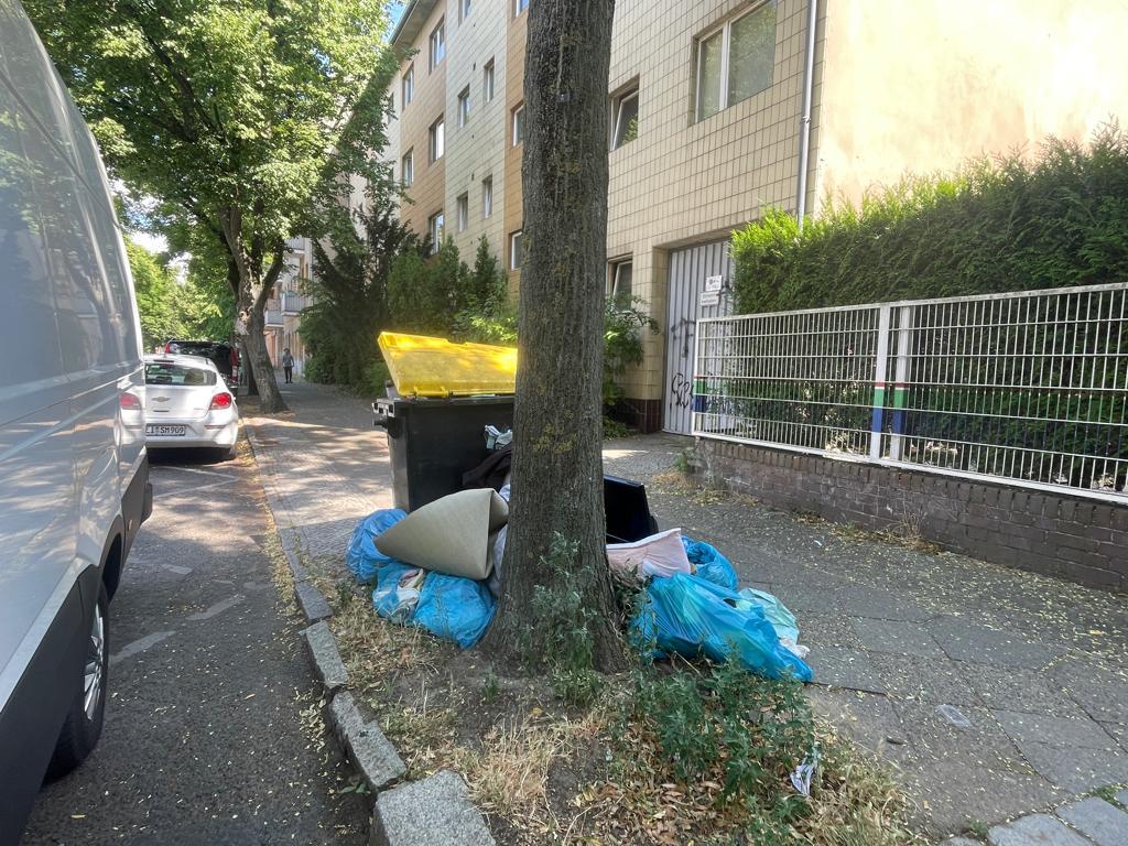 Foto zur Meldung: Abfall - Müllablagerung