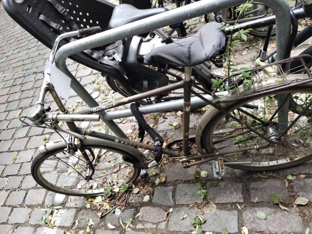 Foto zur Meldung: Abfall - Schrottfahrräder
