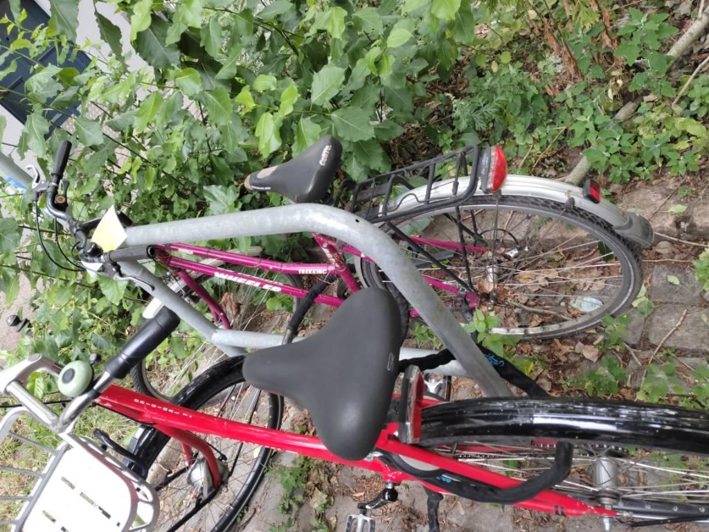 Foto zur Meldung: Abfall - Schrottfahrräder liste