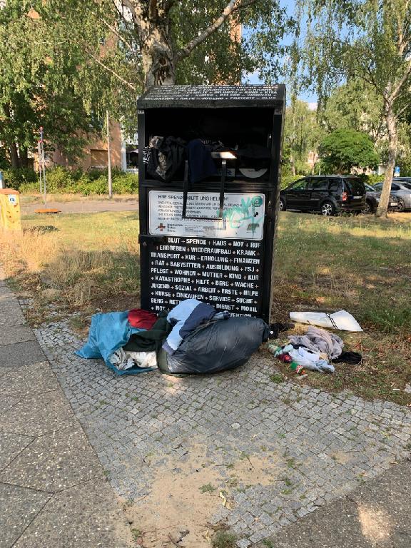 Foto zur Meldung: Abfall - Müllablagerung