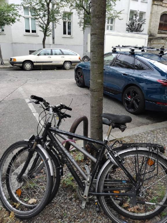 Foto zur Meldung: Abfall - Schrottfahrräder liste