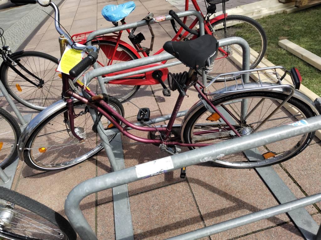 Foto zur Meldung: Abfall - Schrottfahrräder liste