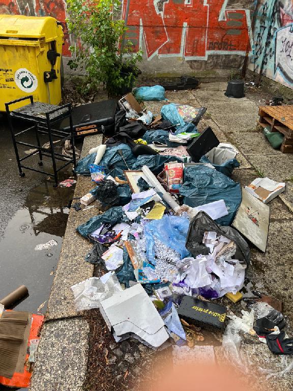 Foto zur Meldung: Abfall - Müllablagerung