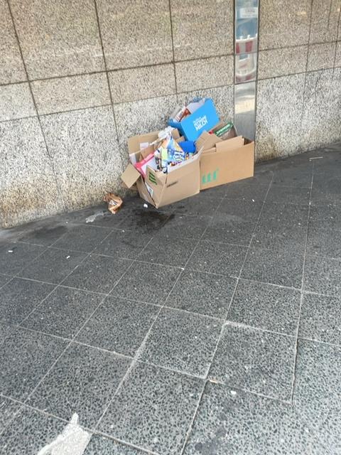 Foto zur Meldung: Abfall - Müllablagerung