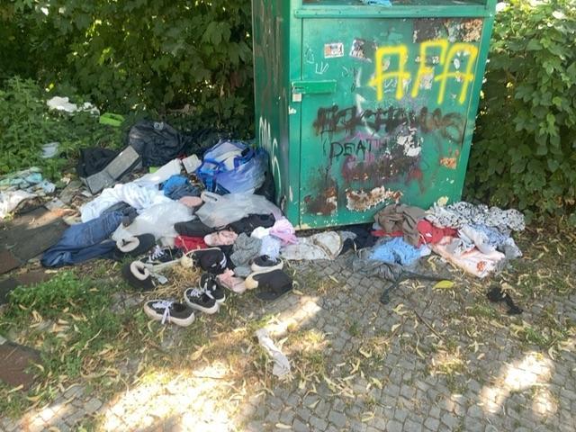 Foto zur Meldung: Abfall - Müllablagerung