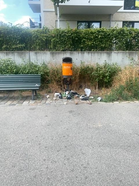 Foto zur Meldung: Abfall - Papierkörbe