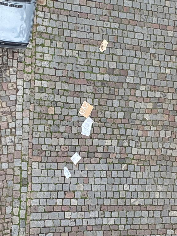 Foto zur Meldung: Straßenaufsicht - Mangelnde Straßenreinigung