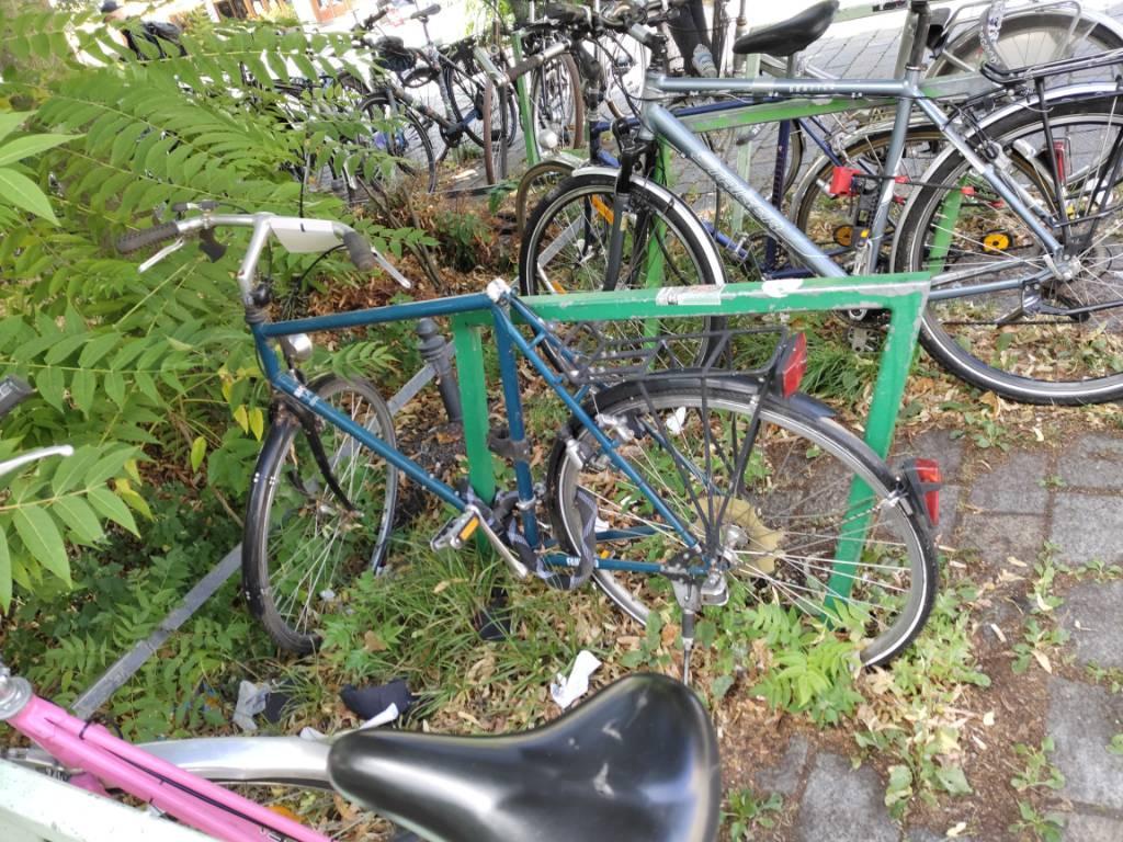Foto zur Meldung: Abfall - Schrottfahrräder liste