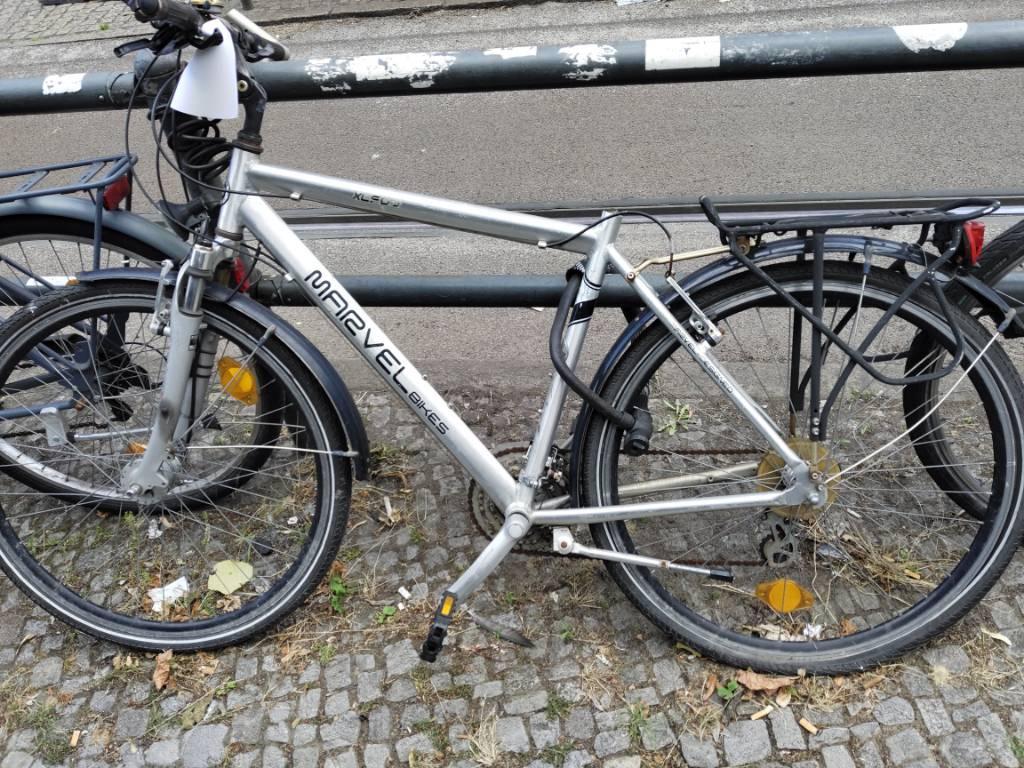 Foto zur Meldung: Abfall - Schrottfahrräder liste