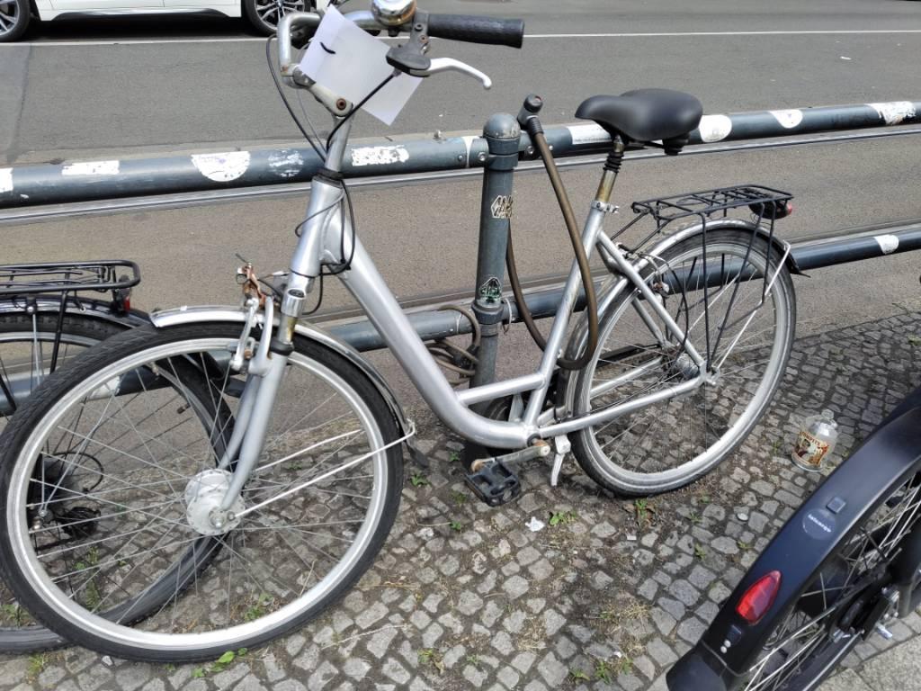 Foto zur Meldung: Abfall - Schrottfahrräder liste