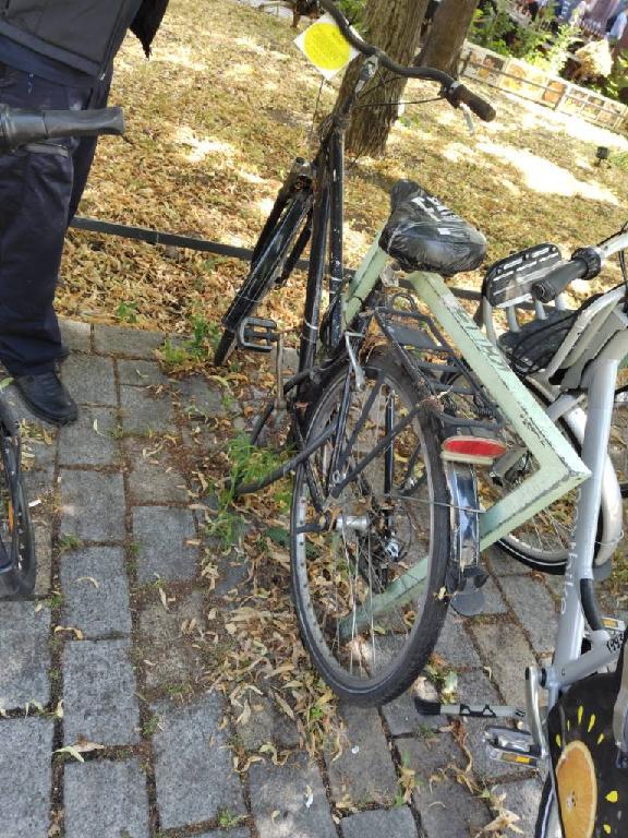 Foto zur Meldung: Abfall - Schrottfahrräder liste