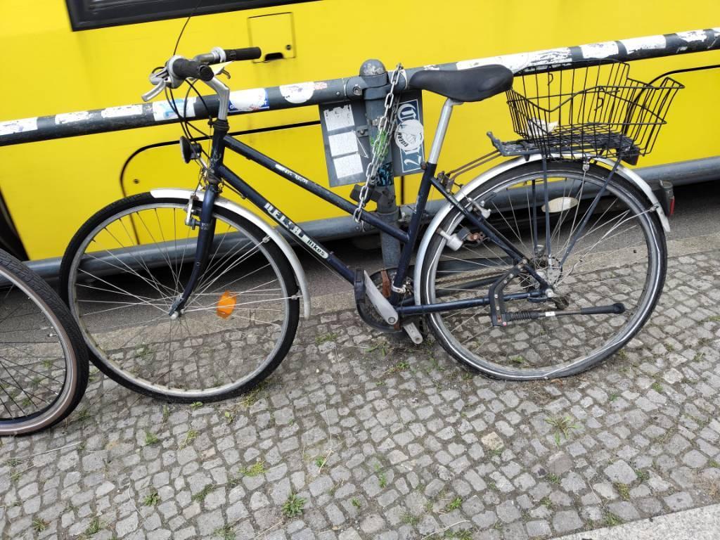 Foto zur Meldung: Abfall - Schrottfahrräder liste