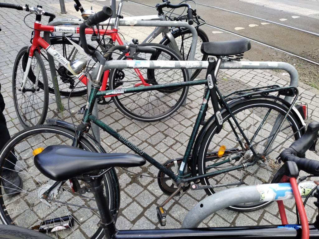 Foto zur Meldung: Abfall - Schrottfahrräder liste