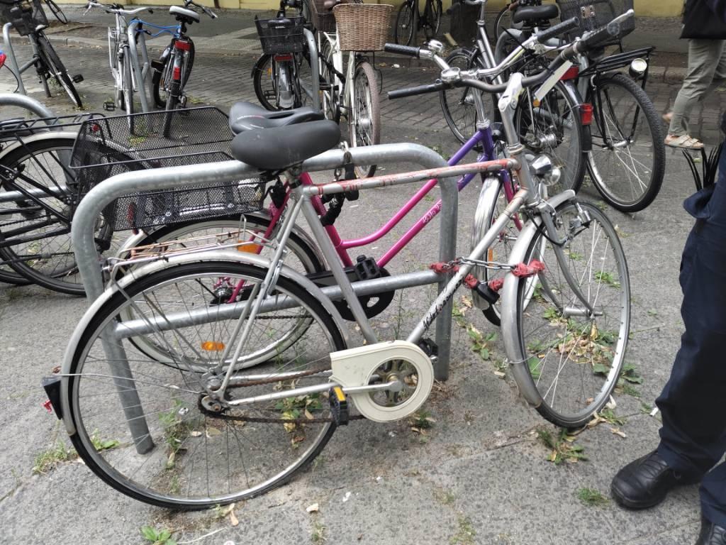 Foto zur Meldung: Abfall - Schrottfahrräder liste