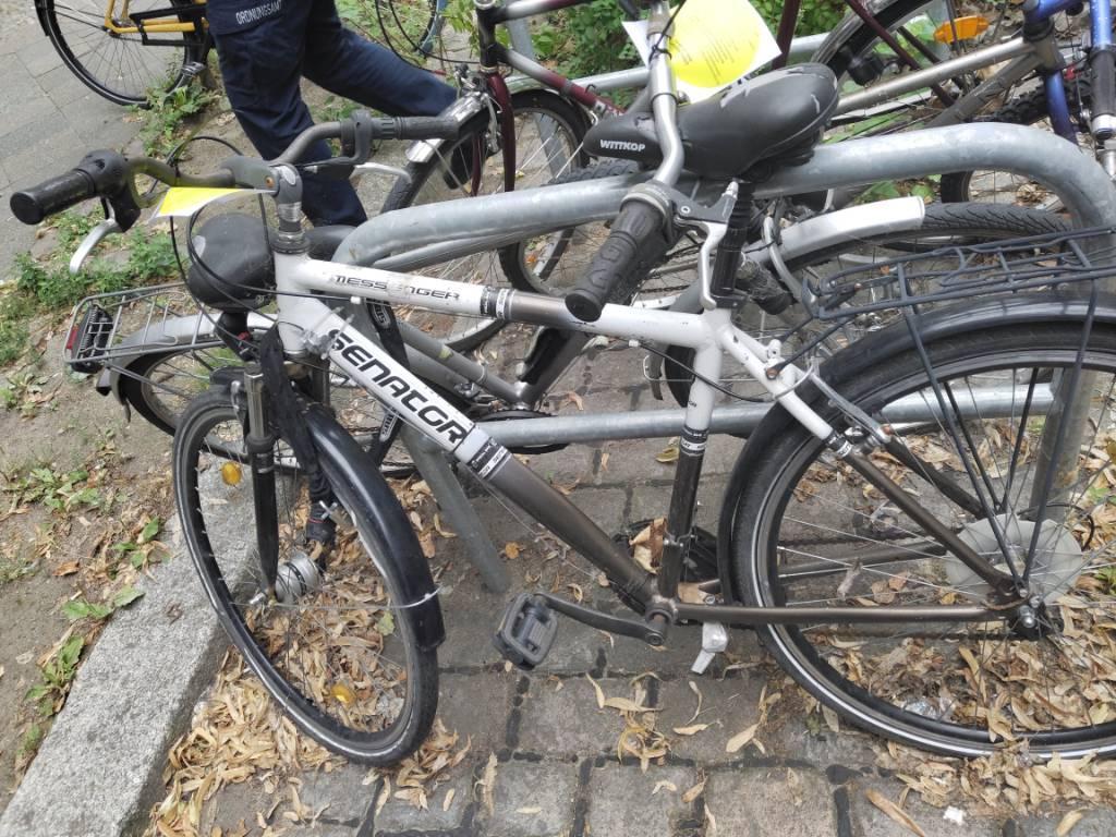 Foto zur Meldung: Abfall - Schrottfahrräder liste