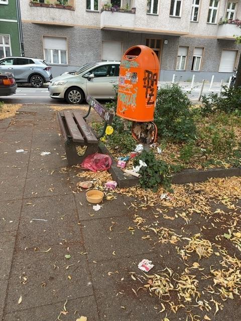 Foto zur Meldung: Abfall - Papierkörbe