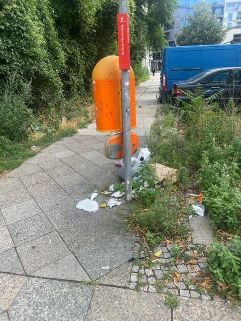 Foto zur Meldung: Abfall - Papierkörbe