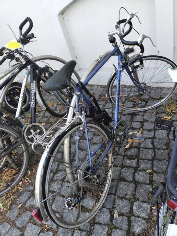 Foto zur Meldung: Abfall - Schrottfahrräder