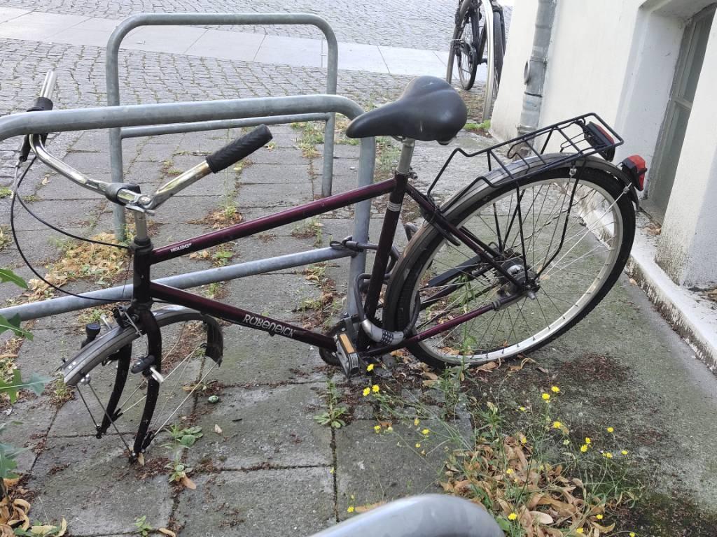 Foto zur Meldung: Abfall - Schrottfahrräder entsorgt